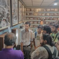 A visit to the SRFTI ( Satyajit Roy Film & Television Institute) as a part of 5 days wor ( (5)